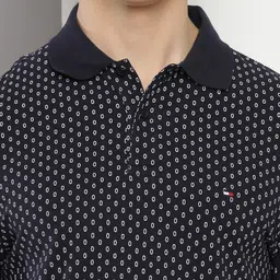 Tommy Hilfiger Printed Polo Collar Slim Fit T-shirt image 2