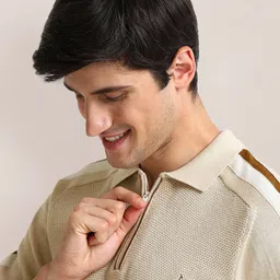 U.S. Polo Assn. Men Polo Collar Slim Fit T-shirt image 3