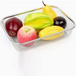touaretails Fruit and Vegetable Basket Stainless Steel Fruit & Vegetable Basket-picture-34