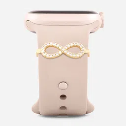 MINUTIAE Women Stone-Studded Infinity Watch Charm image 4