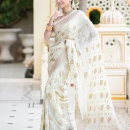 indie picks Graceful Pure Art Silk Saree with Blouse Piece  image 2