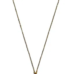JEWEL WORLD Set Of 3 Gold-Plated Stone Studded Minimal Chains image 2