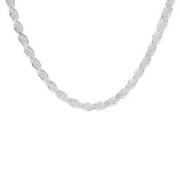 Zavya Men Sterling Silver Rhodium-Plated Chain image 2