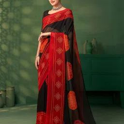Sangria Bandhani Printed Bandhani Sarees image 2