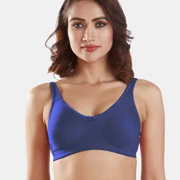 Sonari Pack Of 2 Nude-Coloured & Blue Bra image 2