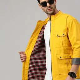 voxxati Men Solid Denim Jacket-picture-18