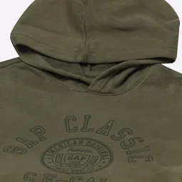 gap Men Full Sleeve Printed Hooded Sweatshirt image 5