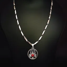 Minprice Silver-Plated Contemporary Stainless Steel Pendants with Chains image 3