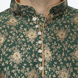 Sydney Heights Zari Regular Straight Kurta with Salwar image 2