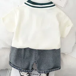 INCLUD Boys Printed T-shirt with Shorts image 2