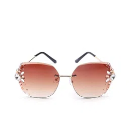 ODETTE Women Oversized Sunglasses with UV Protected Lens NEW513 image 5
