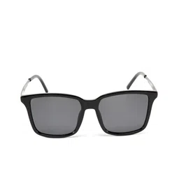 Intellilens Unisex Black Lens & Black Rectangle UV Protected HD Sunglasses image 5