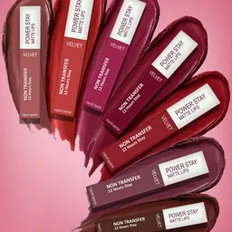 PERPAA Power Stay Non Transfer 12 Hours Stay Matte Liquid Lipstick 5 ml - Red 01 image 3