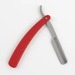 shrun craft nd beauty Stailness Steel Folding Shaving Razor For Beard Salon, Home Use, (Multicolor), Men & Women image 2