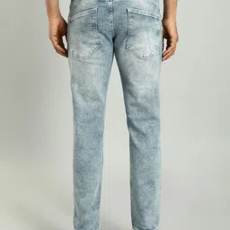 Indian Terrain Men Kruger Skinny Fit Clean Look Heavy Fade Stretchable Jeans image 5