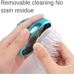 milni Scalp massager Shampoo Brush Head massager for Men & Women image 5