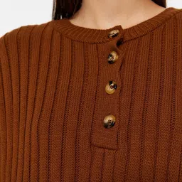 Trendyol Ribbed Acrylic Top With Trousers image 2