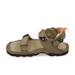 Sparx Men Brown & Orange Coloured Solid Sports Sandal image 3