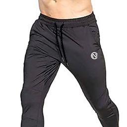 netclick Men Printed Black Track Pants image 3