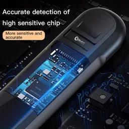 robustt Alcohol Testing Machine Rechargeable Portable Alcohol Tester LCD Digital Display Analytical Scale image 3