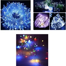 nirvair 36 LEDs 13 m Multicolor Steady Strip Rice Lights-picture-30