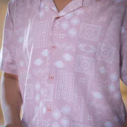 JAVINISHKA Floral Printed Spread Collar Short Sleeves Casual Shirt image 2