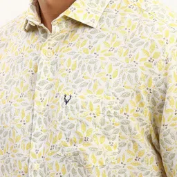 Allen Solly Men Floral Printed Slim Fit Casual Shirt image 2