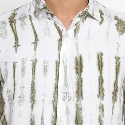 JAVINISHKA Relaxed Tie & Dyed Casual Shirt image 2