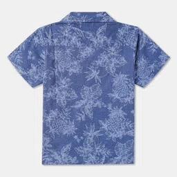 R&B Boys Graphic Printed Spread Collar Casual Shirt image 5