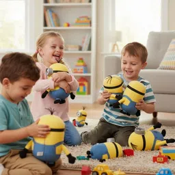 the thoughtful gifts Smiling Minion Soft Toy - 17 cm image 5