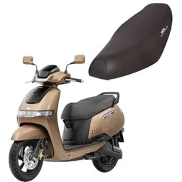 IQUBE SEAT COVER_05 Single Bike Seat Cover For TVS NA-image-29