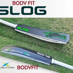 bodyfit THE ORIGINAL Full Size Hard For tennis Ball PVC/Plastic Cricket Bat For 15+ Yrs image 3