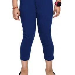 IndiWeaves Girls Pack of 4 Mid-Rise Cotton Capris image 5