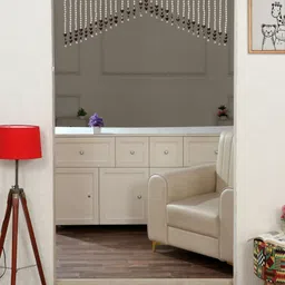 smarttraders 60 cm (2 ft) Door PVC Transparent Curtain Single Curtain image 3