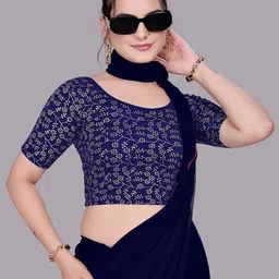 priyanka traders Round Neck Women Blouse image 4