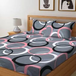 ncs 300 TC Cotton Double Geometric Flat Bedsheet-picture-19
