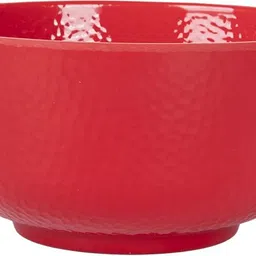 market 99 Melamine Serving Bowl Melamine Tableware Red Serving Bowls for Dining Table (Set Of 2, 1300mL ) Disposable image 2