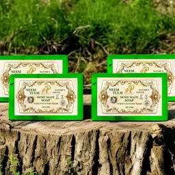 pihaaru Pack of 2 ,Neem Tulsi Essence Soap – Skin Purifying & Nourishing Bar (200g); image 5