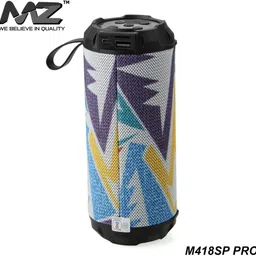 MZ M418SP PRO (PORTABLE BLUETOOTH SPEAKER) Dynamic Thunder Sound 1200mAh Battery 5 W Bluetooth Speaker image 3