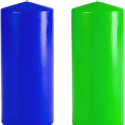 Pillar Candle for Home Decor, BIrthday decoration (Set of 2) Candle-image-12