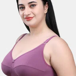 SKDREAMS Non Padded Full Coverage All Day Comfort Cotton Everyday Bra image 2