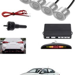 peeps store Universal 4 Silver Reverse Parking Sensor-PS25B257 Universal 4 Silver Reverse Parking Sensor-PS25B257 Parking Sensor-picture-16