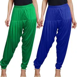 ikhlas Viscose Rayon Solid Patiala-picture-26