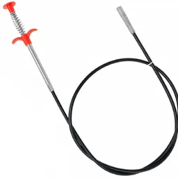 ablue clipper Drain Pipe Cleaning Spring Stick, Hair Catching Drain Pipe Cleaning Wire Multi-purpose Plunger-picture-48