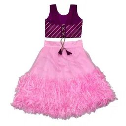 BAESD Girls Ready to Wear Lehenga & Blouse With Dupatta image 5