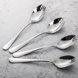 haniza 8 Stainless Steel Spork Spoons Stainless Steel Spork Set image 2
