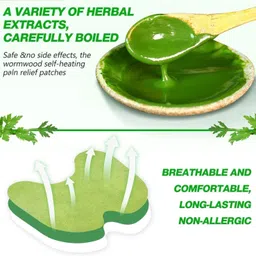 shopogenix Knee Therapy Patch with Herbal Formula for Pain Relief Knee Support image 3