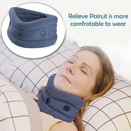 maxtro Cervical Collar Soft Neck Belt for Pain Relief & Neck Support –Comfortable Brace Neck Support image 2