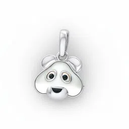 925 siller 925 Pure Silver Puppy Pendant Rhodium Sterling Silver Pendant-picture-28
