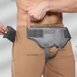 pletheon Inguinal Hernia Belt for Men | Adjustable Support & Pain Relief Brace Supporter image 2